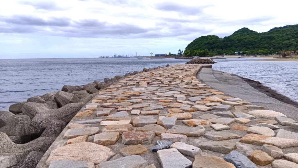 大分、田ノ浦ビーチ、堤防、釣り場