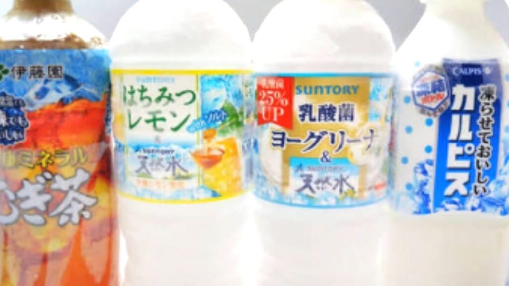田ノ浦ビーチ、海水浴、凍らせたペットボトル、キンキンに冷えたジュース