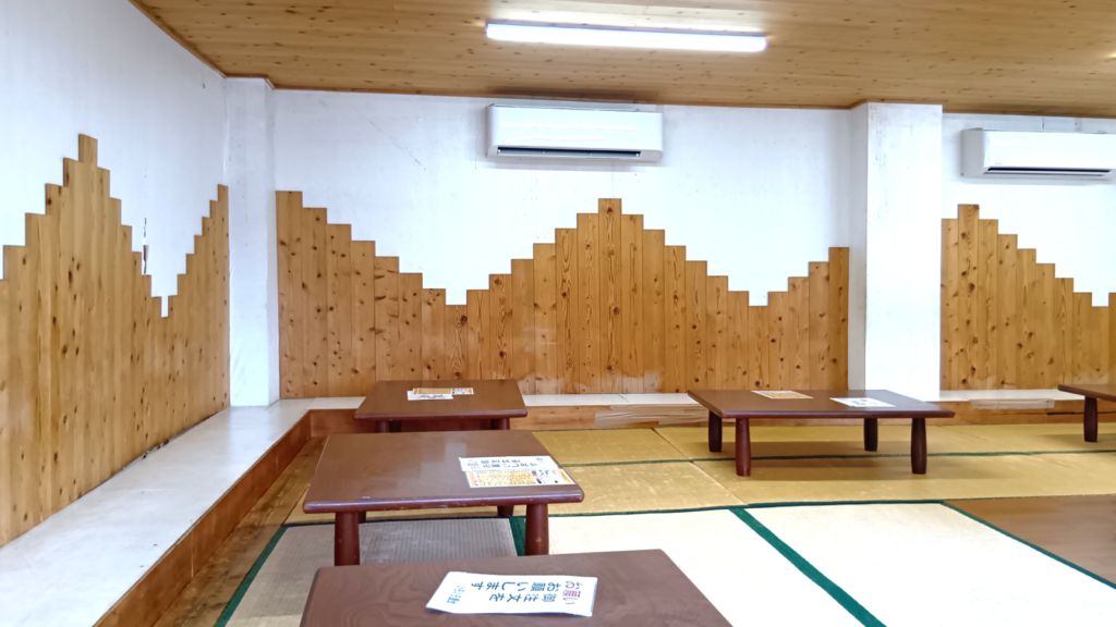 「おやすみ処」休憩無料です。エアコン効いてます!!