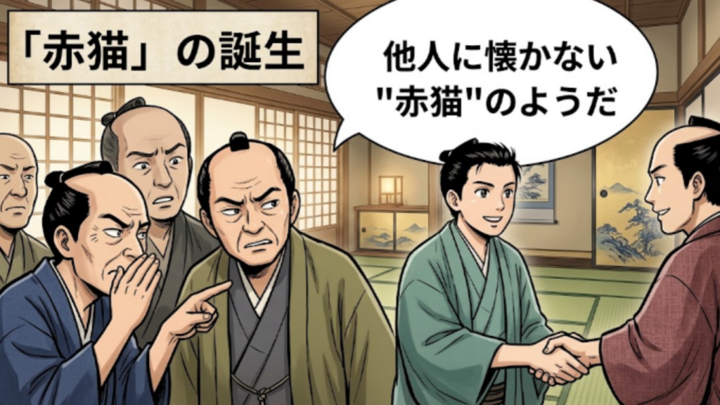 大塚幸兵衛物語。なぜ幸兵衛が福良天満宮に祀られているのか「日本むかしばなし」風のイラスト